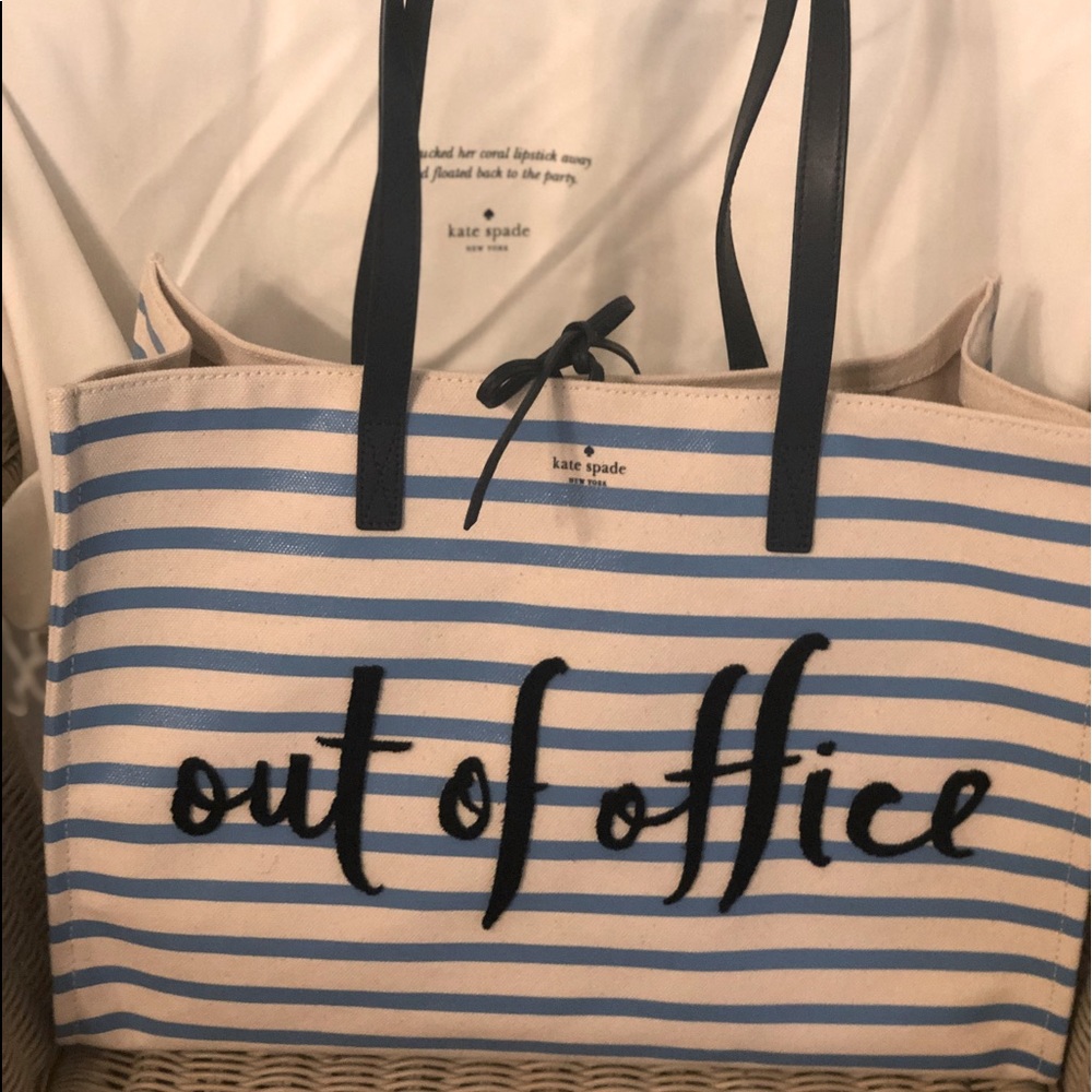 Kate Spade Out of Office Tote NWT